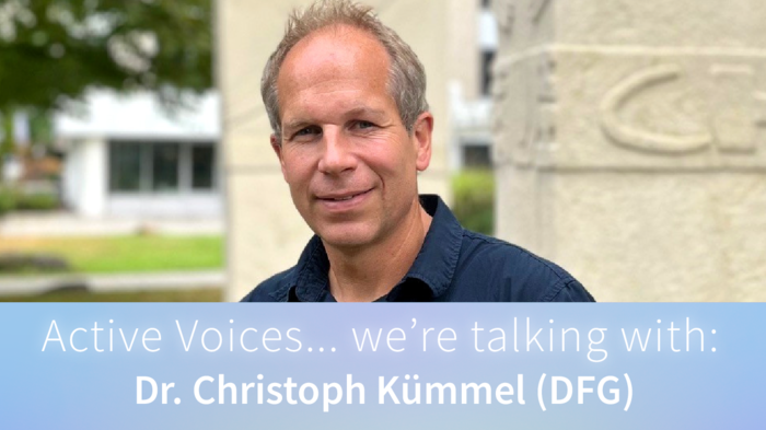 Active Voices… we're talking with: Dr. Christoph Kümmel