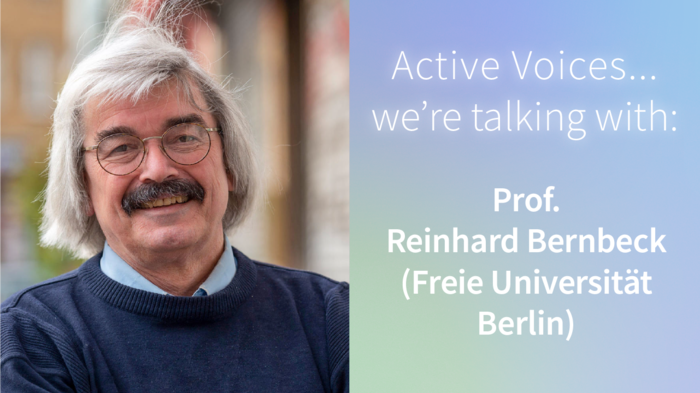 Active Voices… we're talking with: Prof. Reinhard Bernbeck