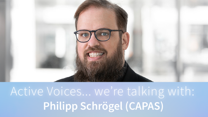 Active Voices… we're talking with: Philipp Schrögel