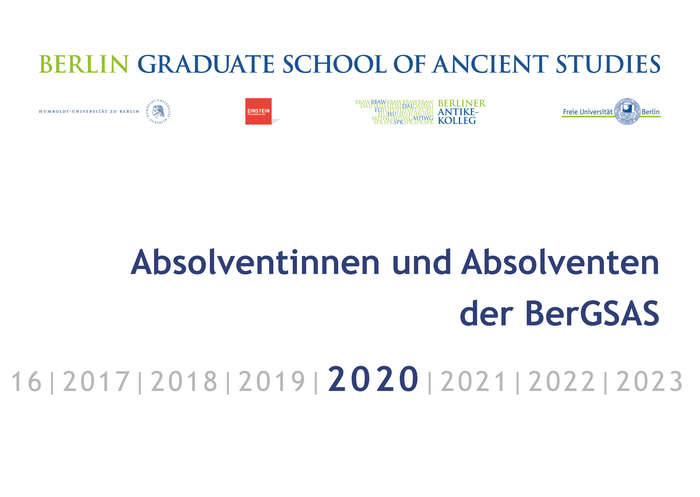 Absolventenbroschüre 2020