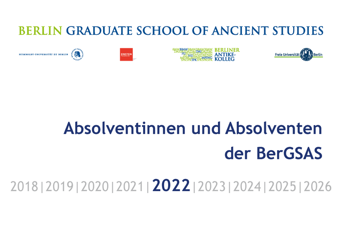 Absolventenbroschüre 2022